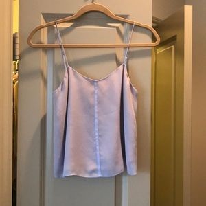 Alexander Wang purple spaghetti strap top